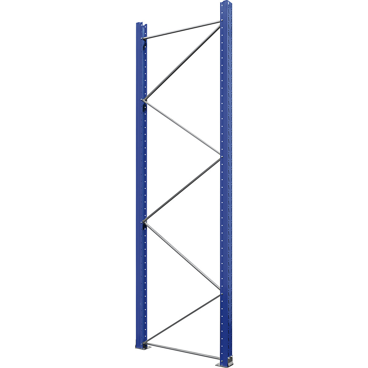 Telaio per scaffali per palette, smontato – eurokraft pro (Foto prodotto 2)-1