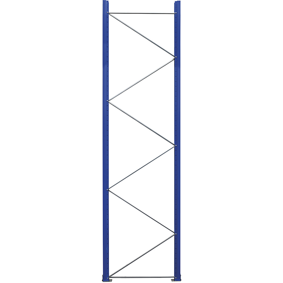 Telaio portante per scaffali portapallet, smontato – eurokraft pro