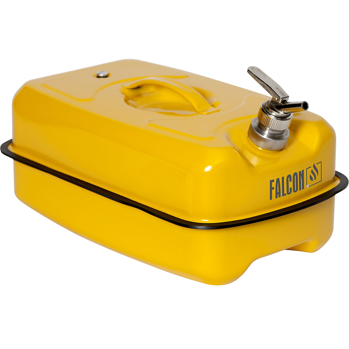 Plochý bezpečnostný kanister s kohútom na jemné dávkovanie – FALCON (Zobrazenie produktu 15)