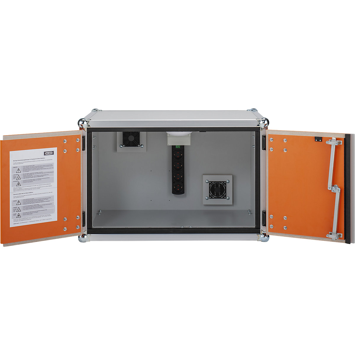 Bezpečnostní skříň pro nabíjení akumulátorů BASIC – CEMO (Obrázek výrobku 7)-6