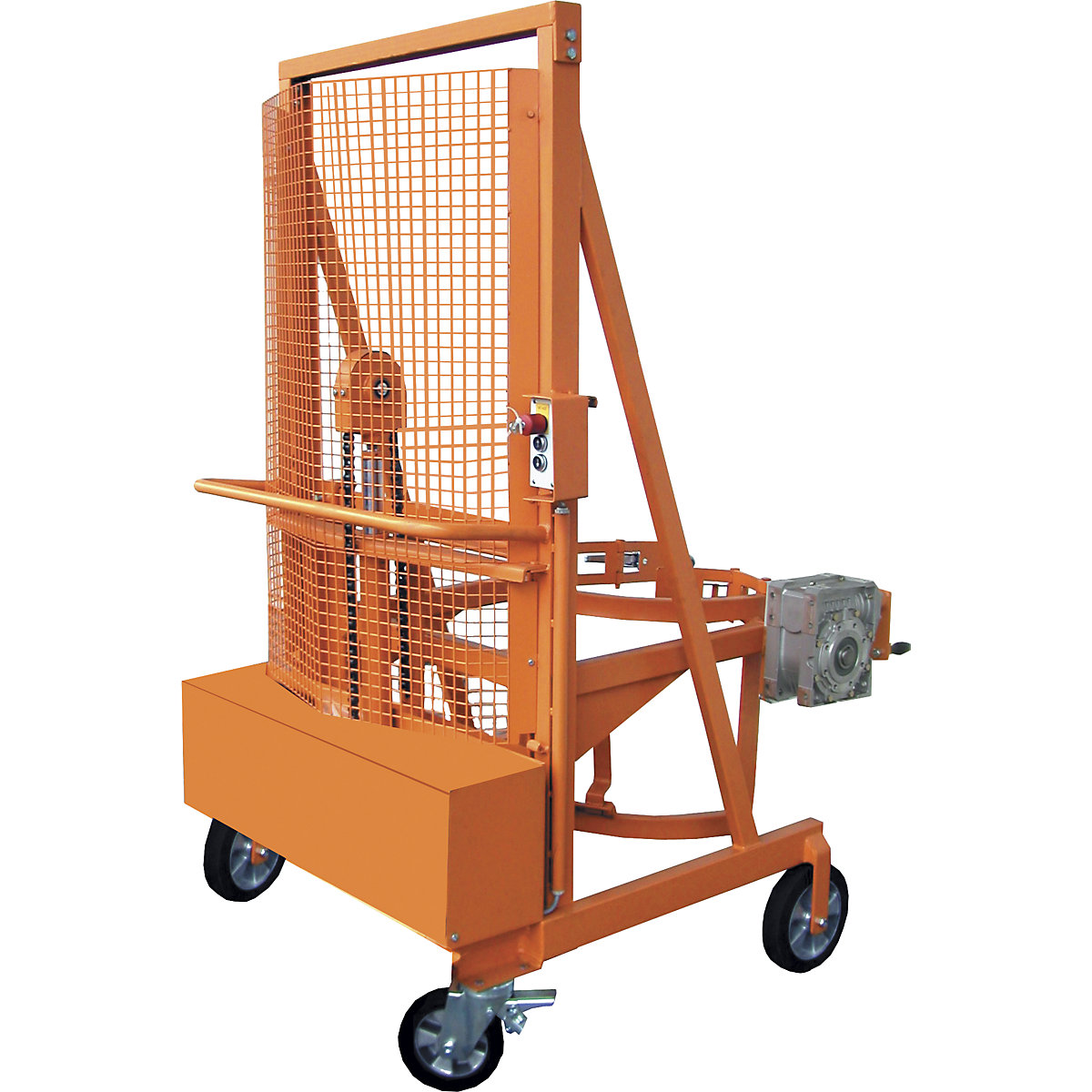Dispositivo de elevación y volcado de bidones Liftomat L/E &ndash; eurokraft pro