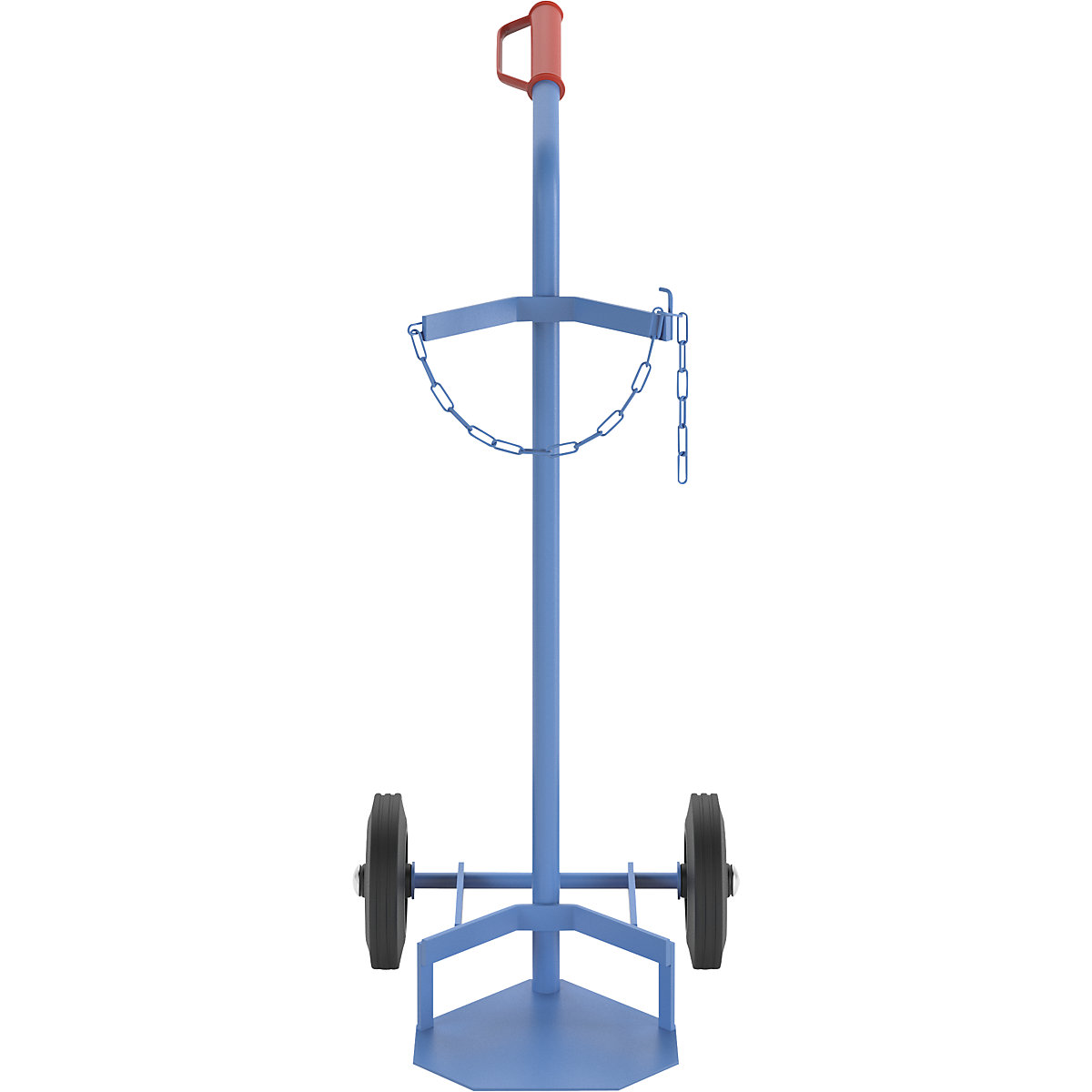 Carretilla para bombonas de acero y de gas – eurokraft pro (Imagen del producto 3)-2