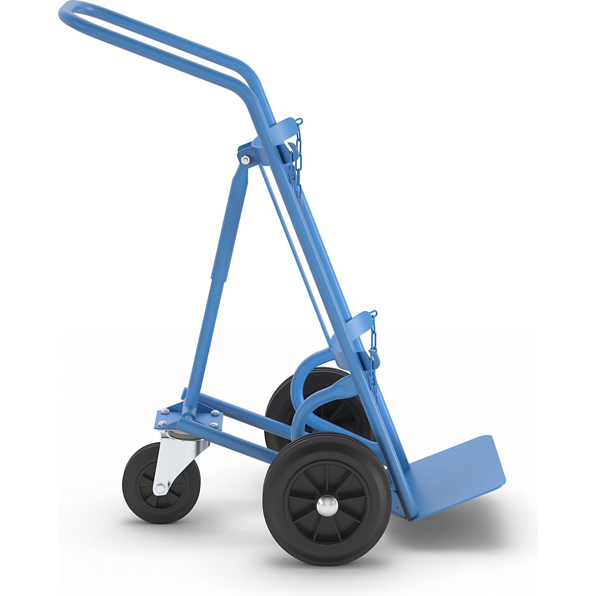 Carretilla para bombonas de acero y de gas – eurokraft pro (Imagen del producto 3)-2