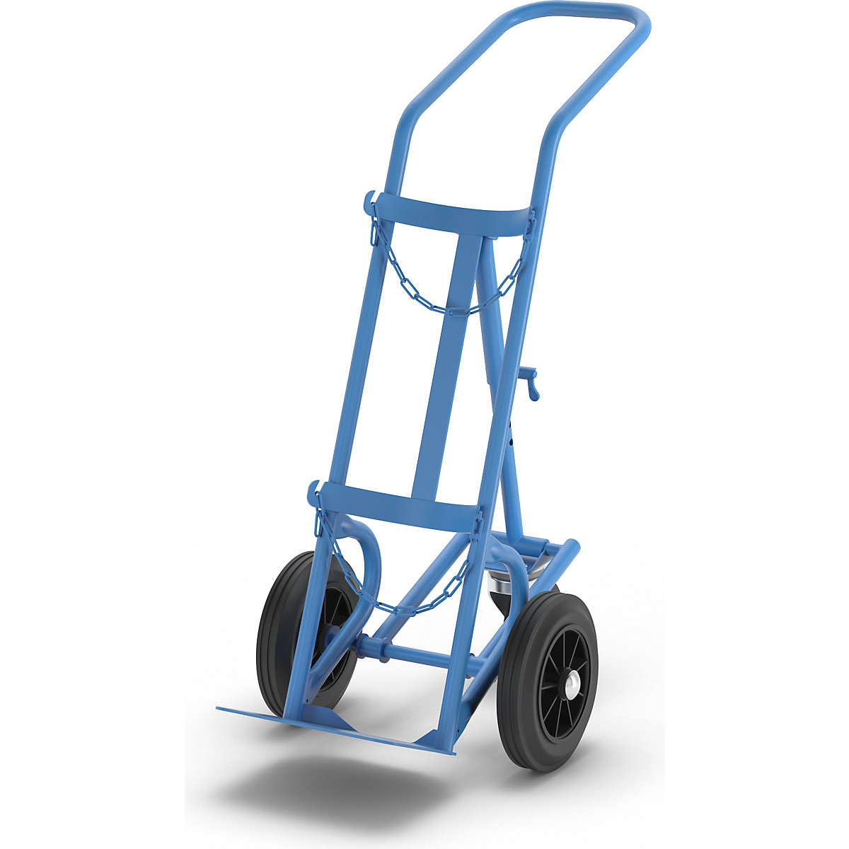 Carretilla para bombonas de acero y de gas – eurokraft pro (Imagen del producto 5)-4