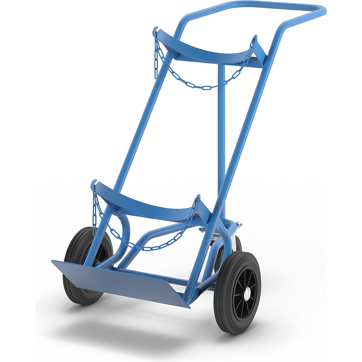 Carretilla para bombonas de acero y de gas – eurokraft pro (Imagen del producto 4)-3