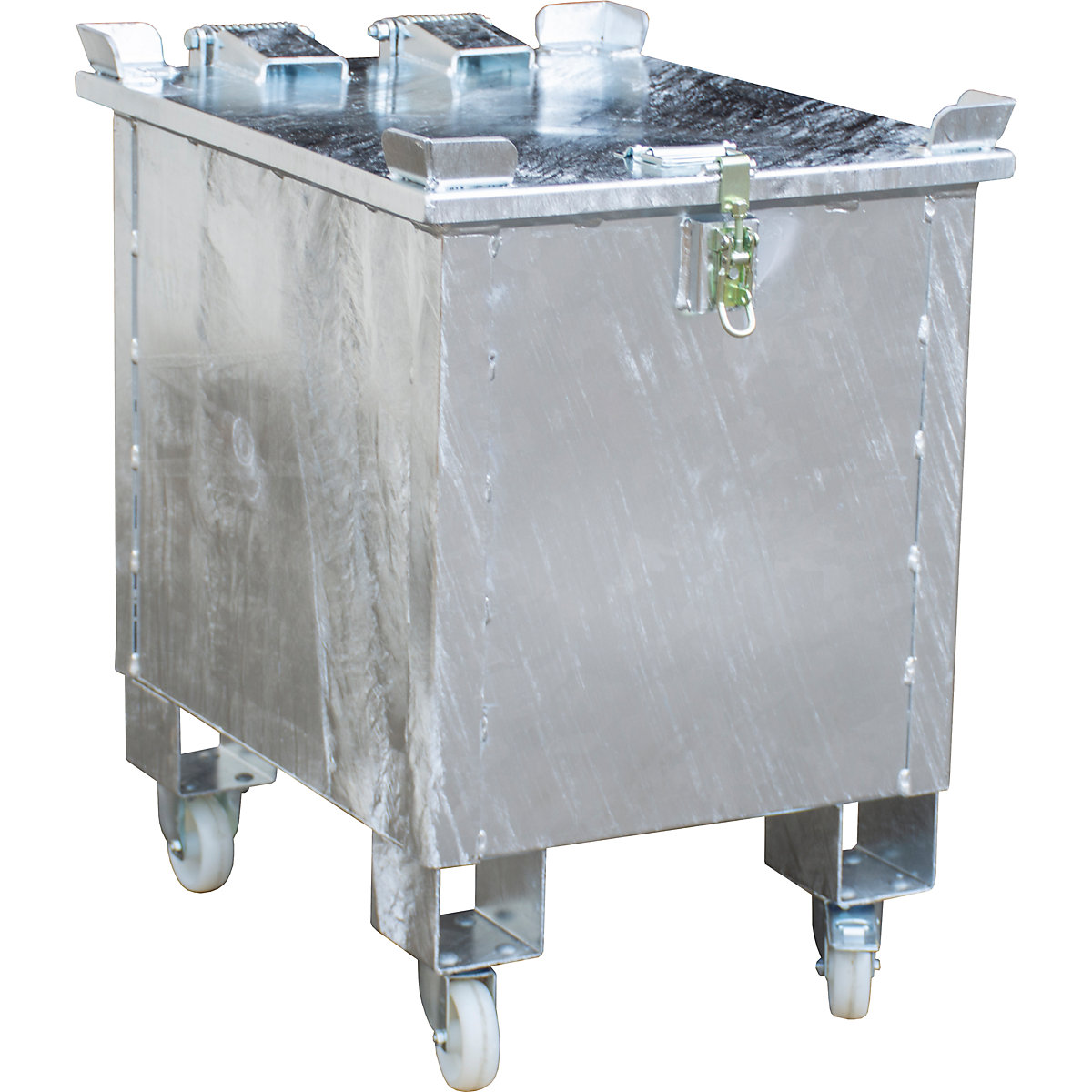 Recipiente de almacenamiento para baterías y pilas de iones de litio – eurokraft pro (Imagen del producto 5)-4
