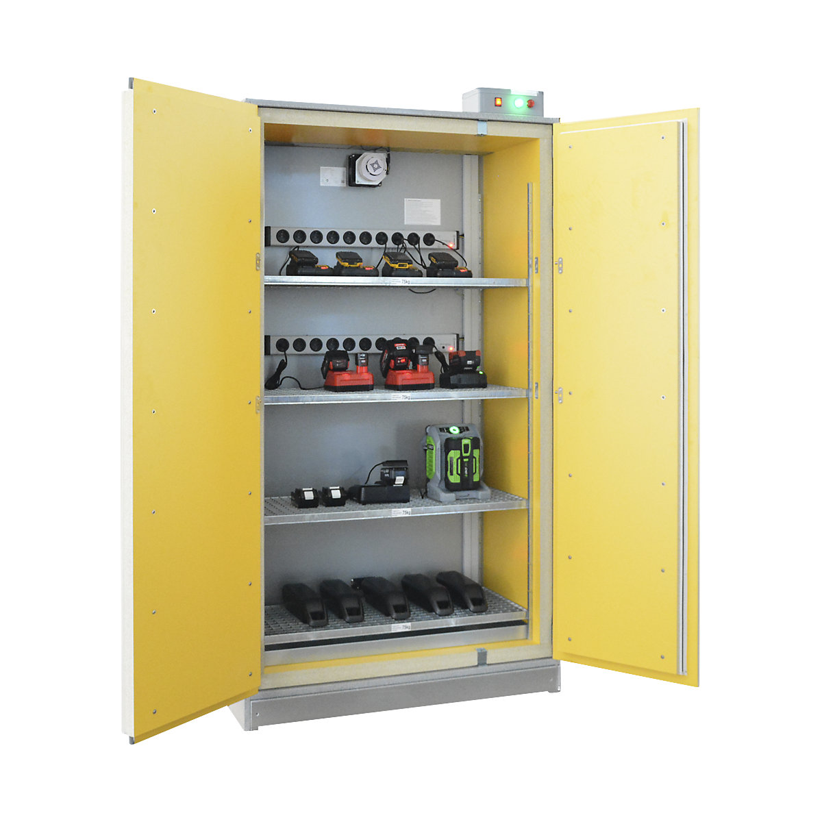 Dulap de siguranţă pentru încărcarea acumulatorilor SiS Li-Ion Basic Charge EI 90 &ndash; LaCont