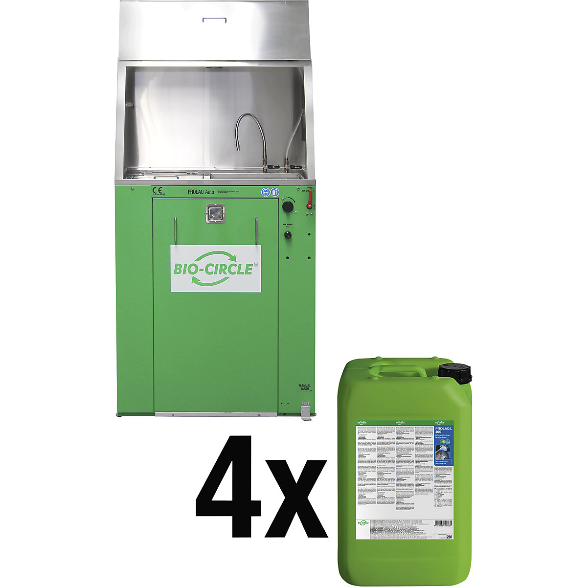 Bac de nettoyage PROLAQ Auto kit – Bio-Circle