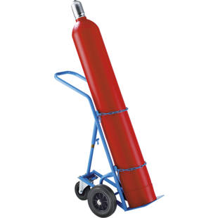 Diable pour bouteilles de gaz / en acier