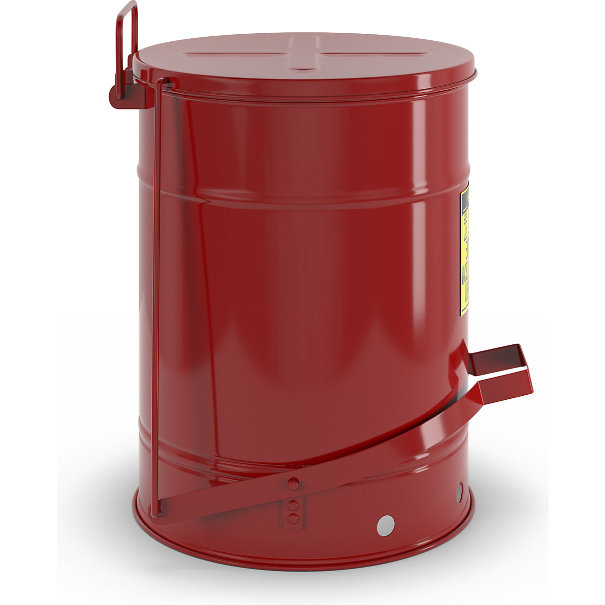 Recipiente de proteção contra incêndios, chapa de aço – Justrite (Imagem do produto 2)-1