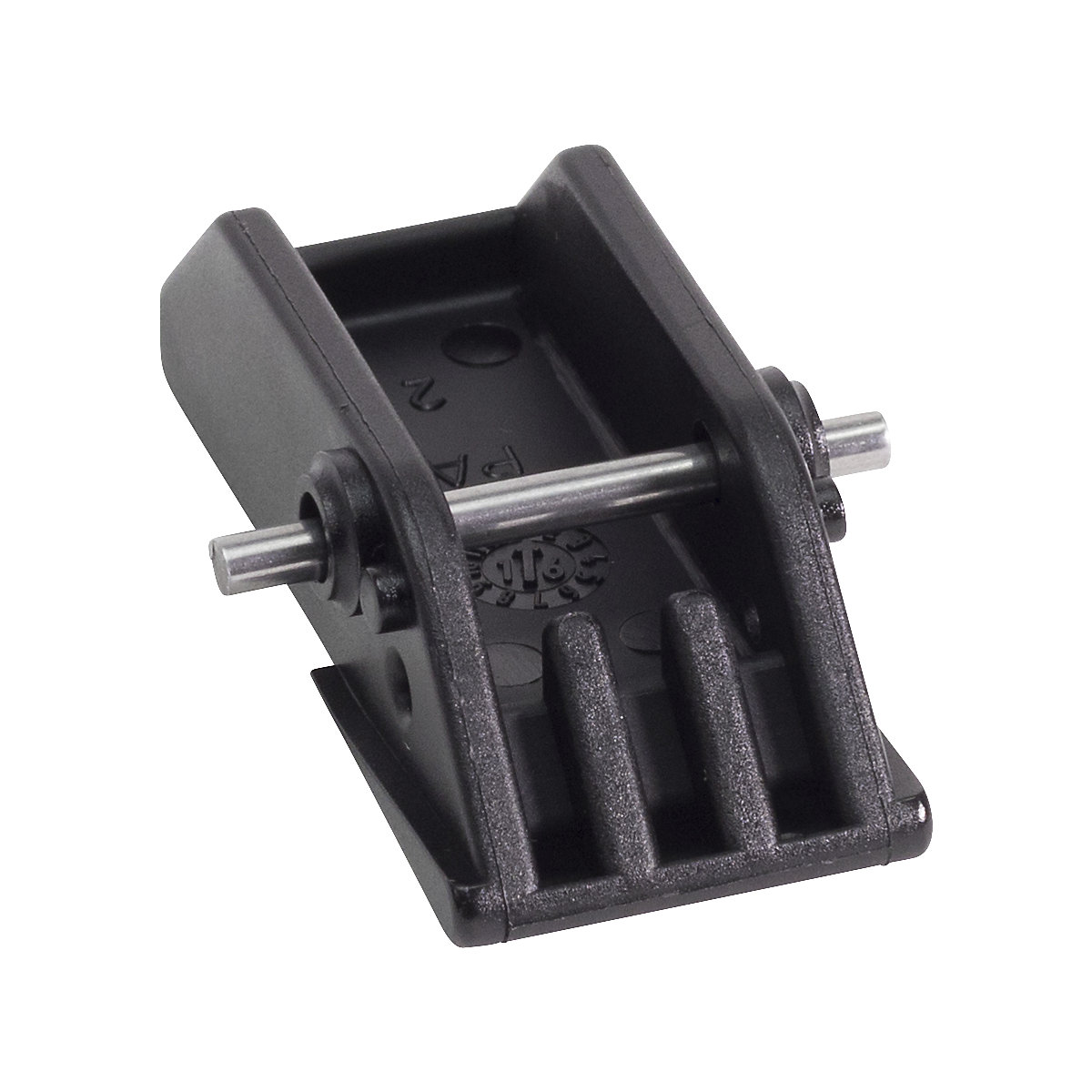 Dispositif de blocage avec axe en acier pour rails à galets, lot de 10 (Illustration du produit 2)-1