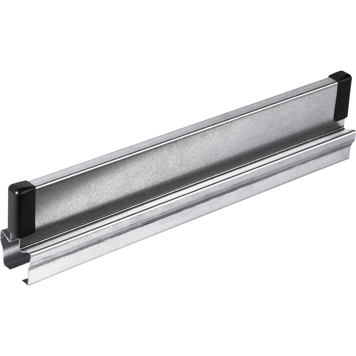 Elément de séparation avec embouts pour rails à galets, lot de 10