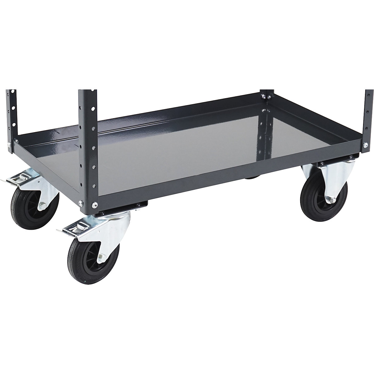 Jeu de roulettes pour chariot de montage CustomLine – eurokraft pro (Illustration du produit 2)-1