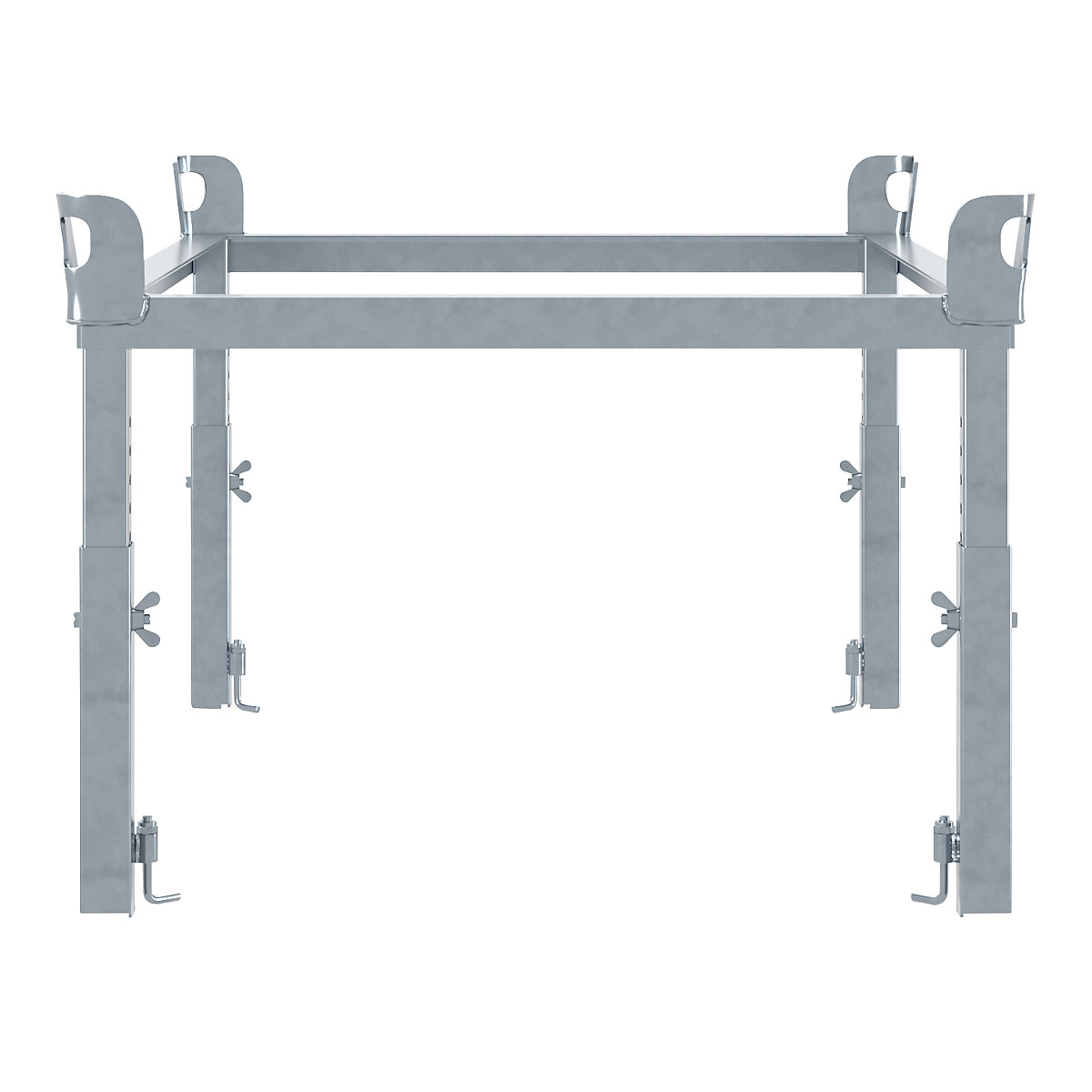 Rehausse pour châssis roulant pour palette – eurokraft pro (Illustration du produit 2)-1
