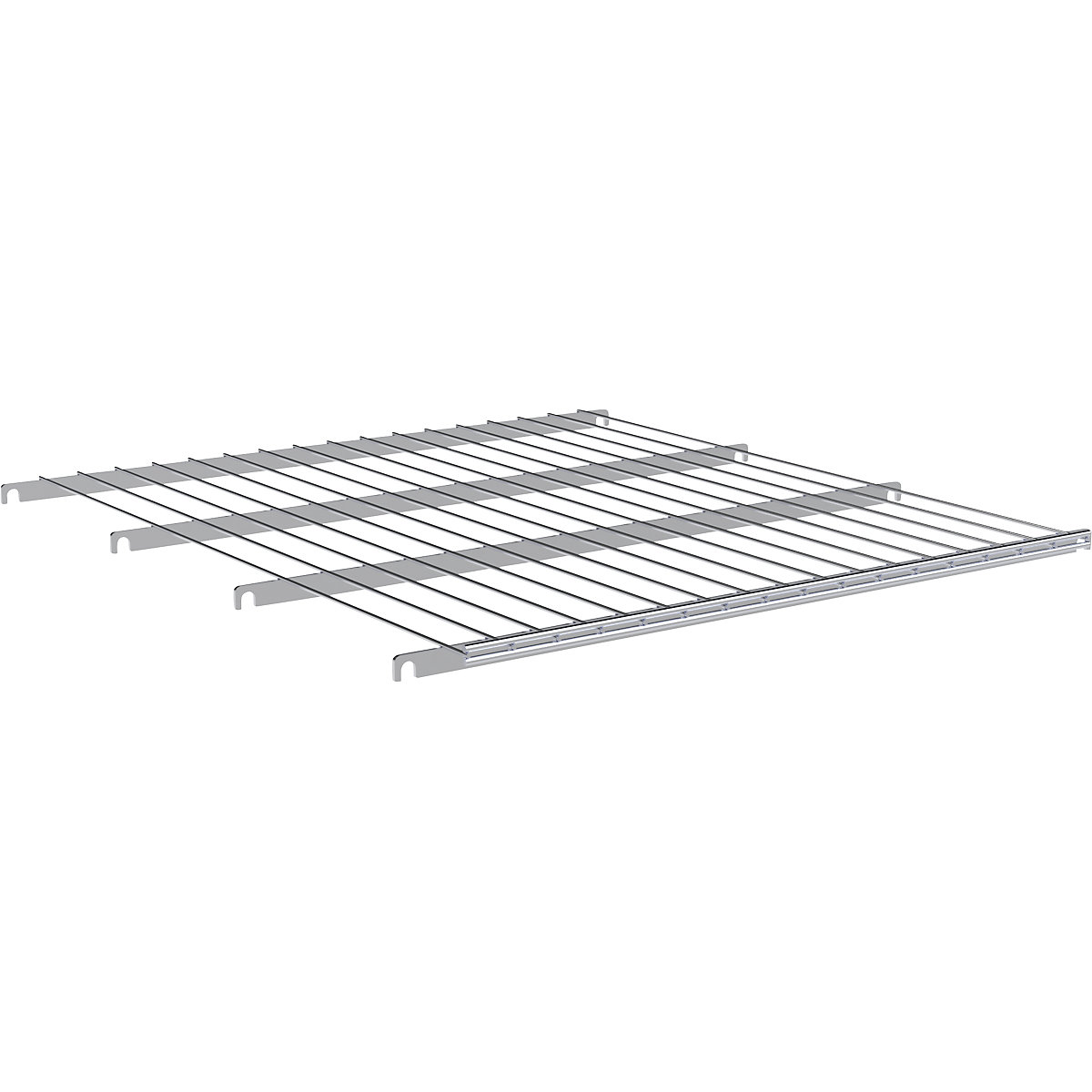 Tablette intermédiaire en grille métallique