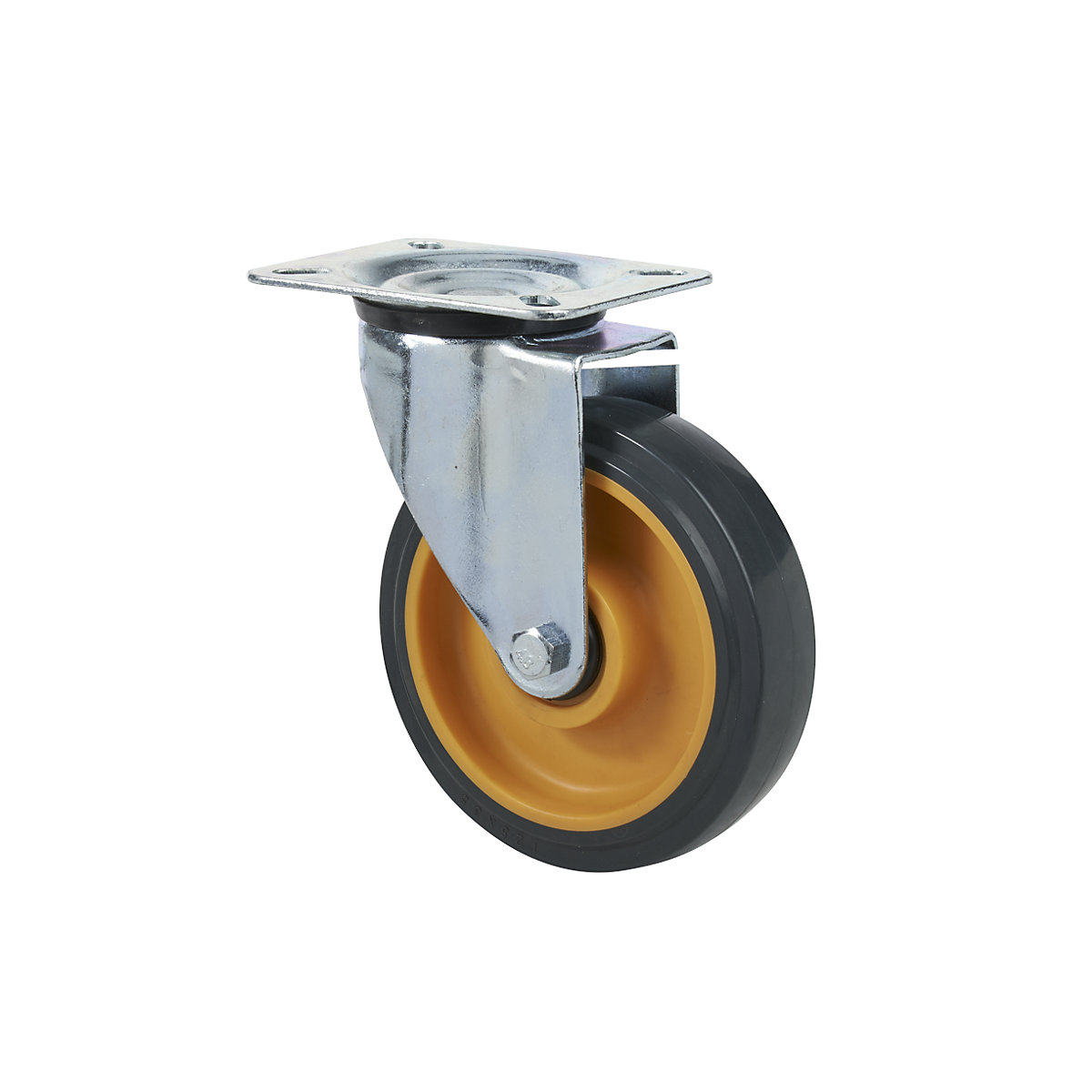 Roulette pivotante en polyuréthane