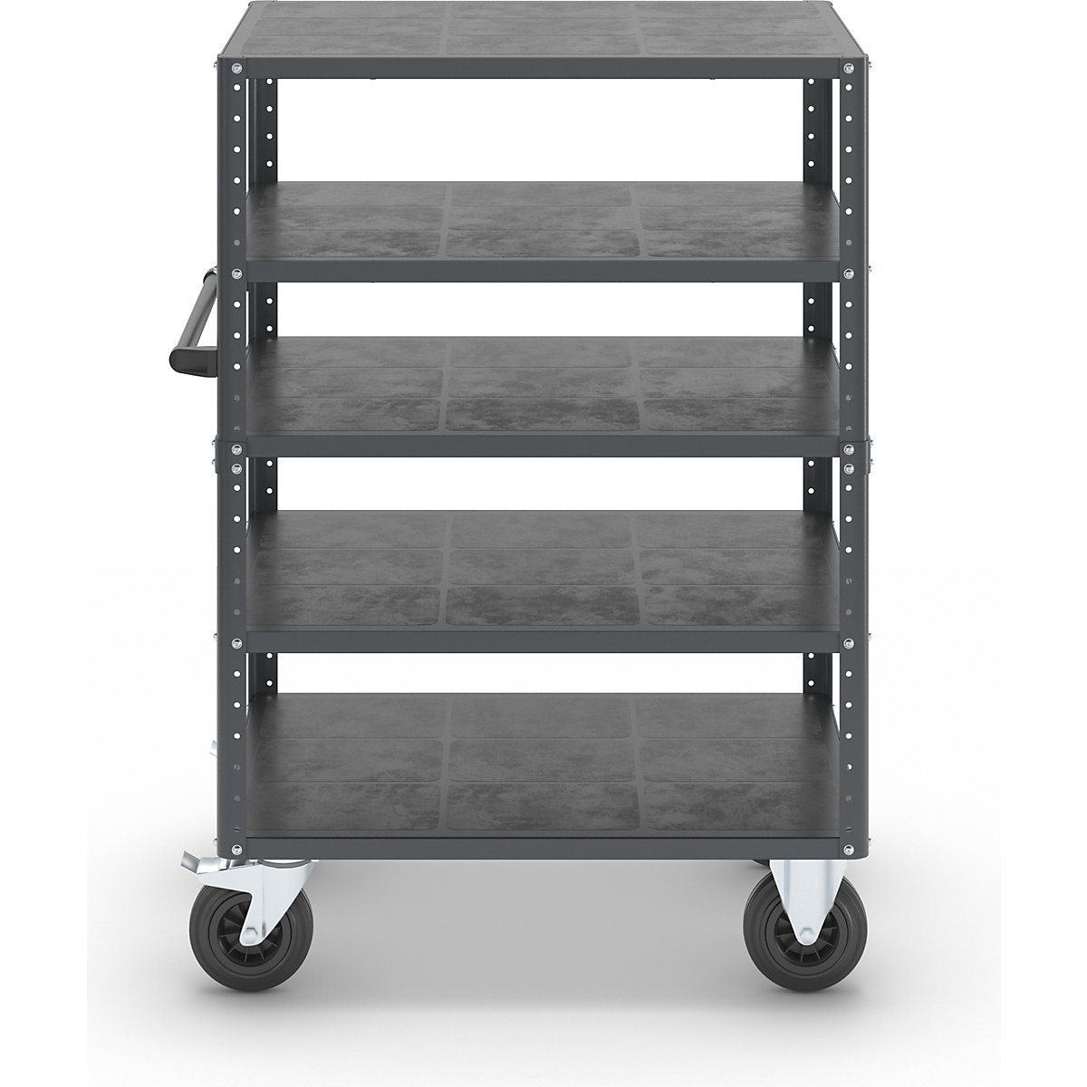 Chariot à tablettes CustomLine, ouvert sur 4 côtés – eurokraft pro (Illustration du produit 9)-8