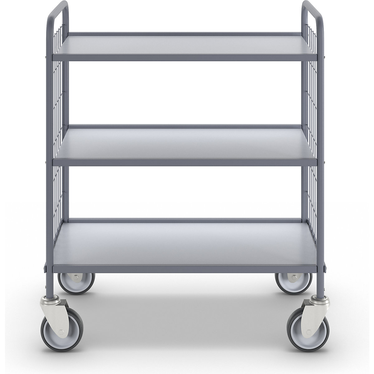 Chariot de bureau à tablettes, force 150 kg (Illustration du produit 5)-4