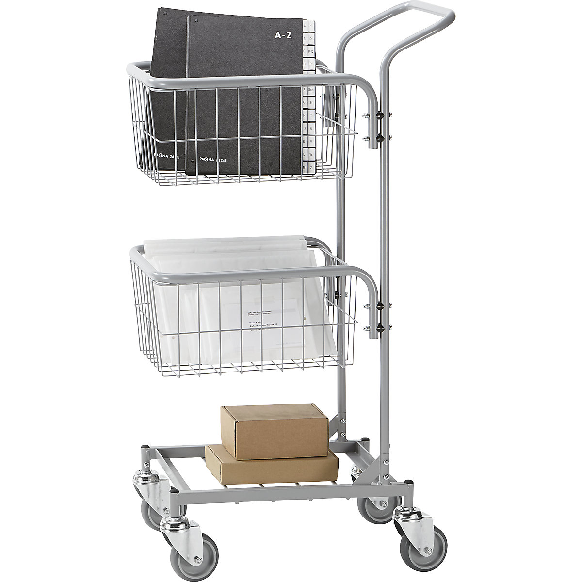 Chariot de bureau KOMPAKT – eurokraft pro (Illustration du produit 2)-1