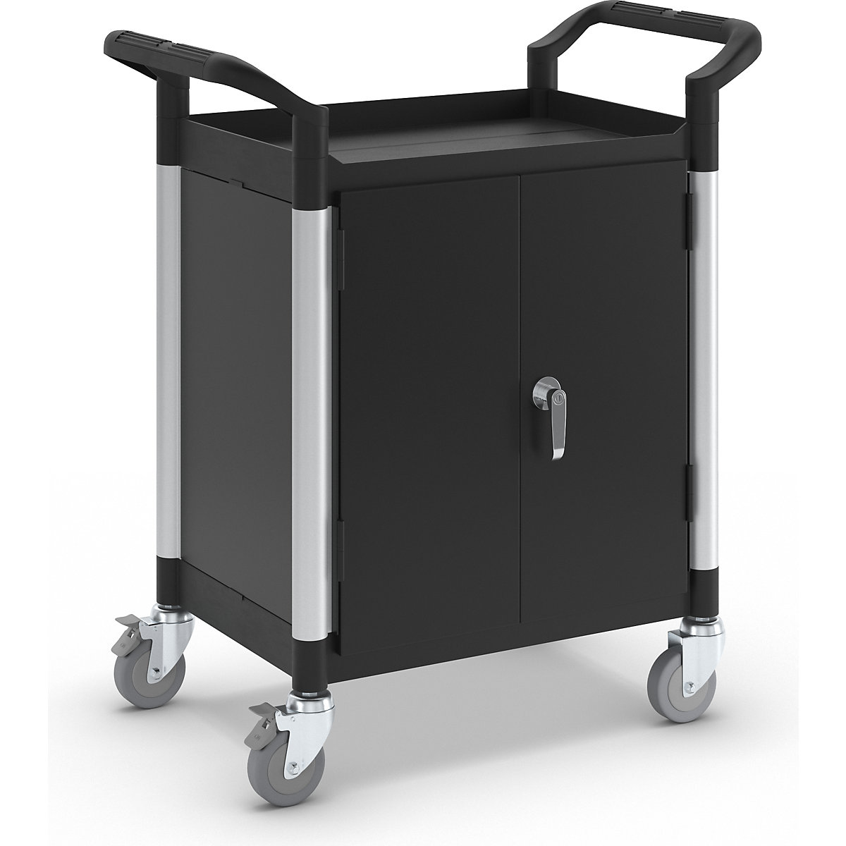 Chariot multi-usages à panneaux métalliques