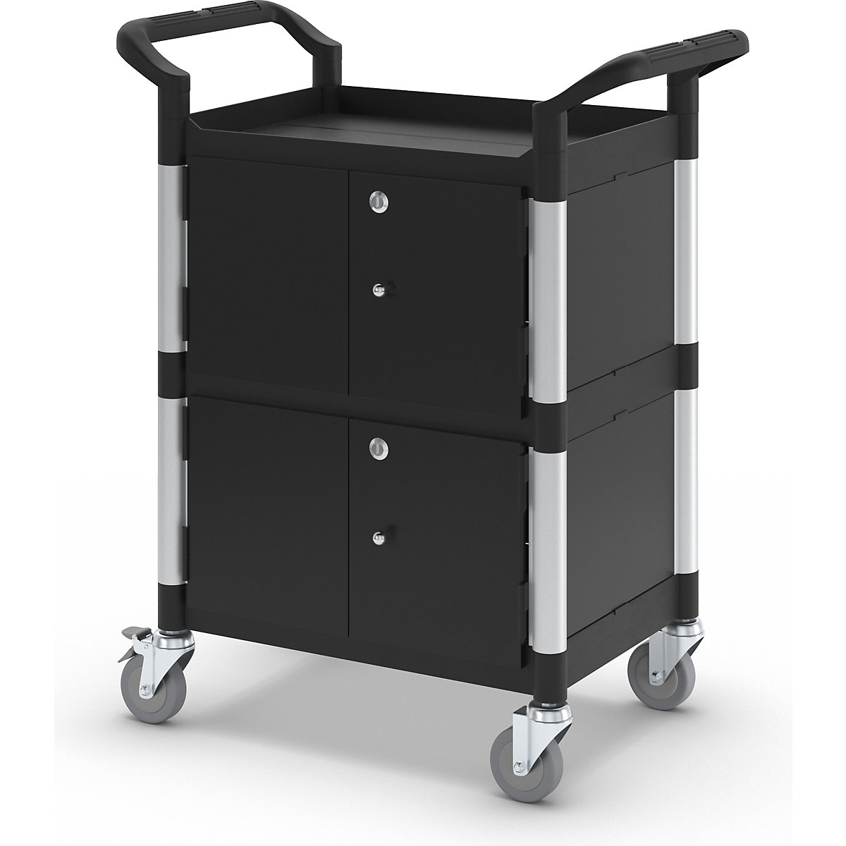 Chariot multi-usages à panneaux métalliques (Illustration du produit 6)-5