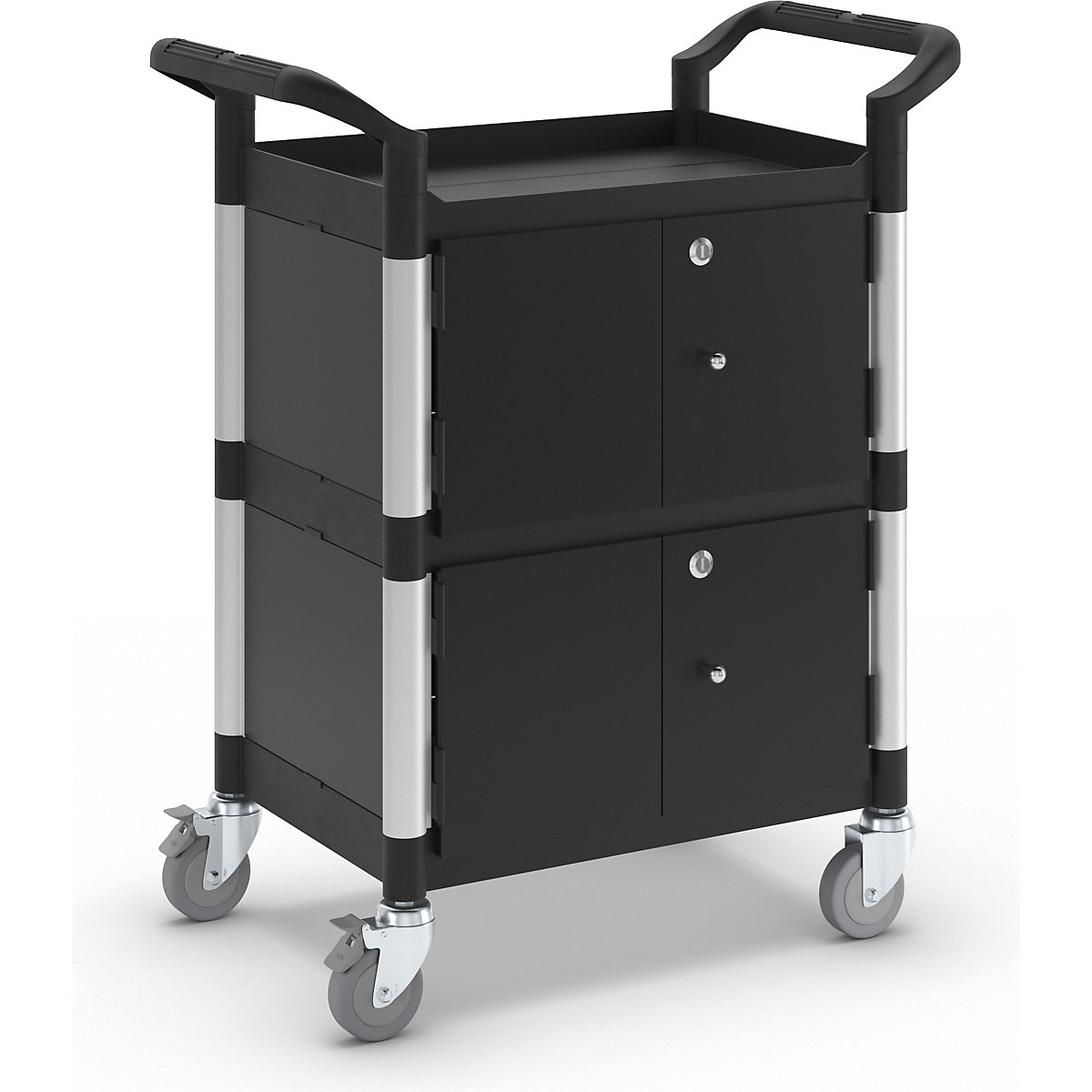 Chariot multi-usages à panneaux métalliques