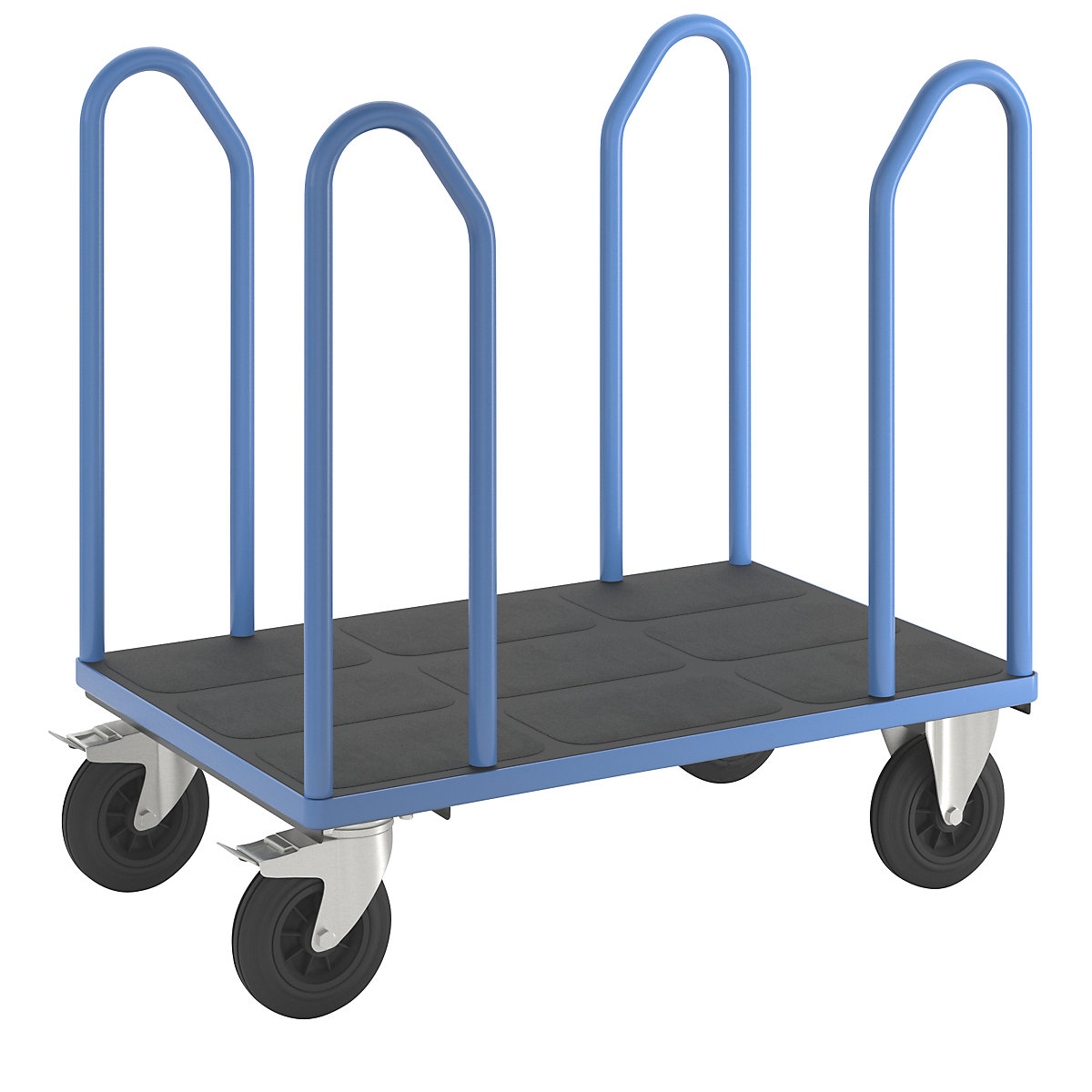 Chariot plate-forme à arceaux latéraux – eurokraft pro