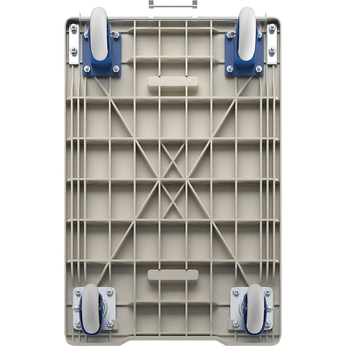 Chariot plate-forme en plastique – PRESTAR (Illustration du produit 9)-8