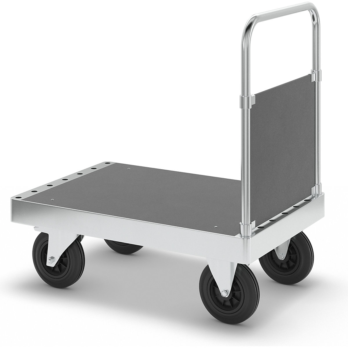 Chariot plate-forme galvanisé JUMBO – Kongamek (Illustration du produit 6)-5