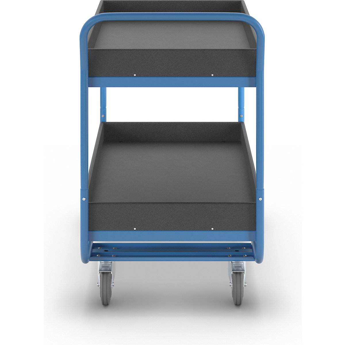 Chariot à plateaux, force 150 kg – eurokraft pro (Illustration du produit 3)-2