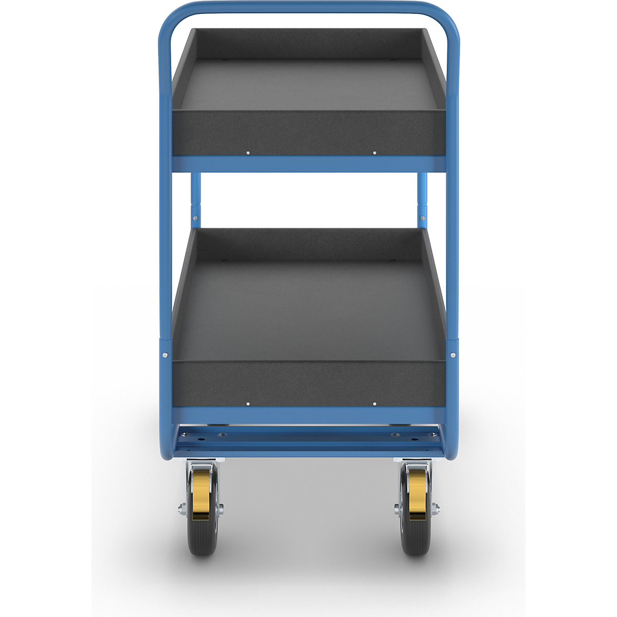 Chariot à plateaux, force 150 kg – eurokraft pro (Illustration du produit 3)-2
