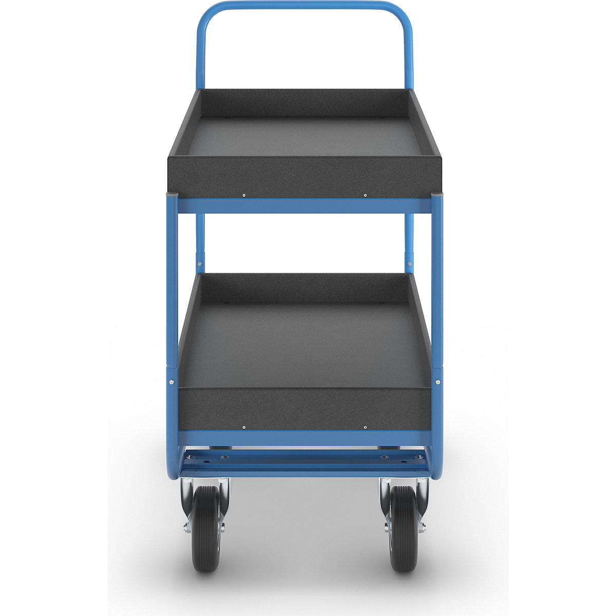 Chariot à plateaux, force 150 kg – eurokraft pro (Illustration du produit 5)-4