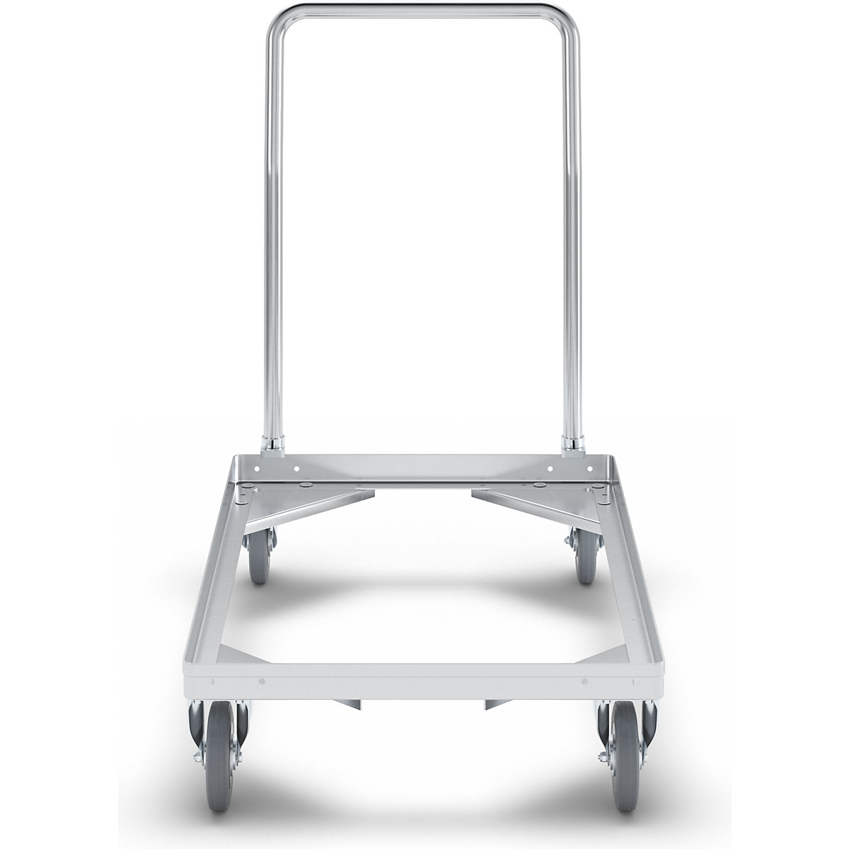 Plateau roulant en aluminium, hauteur de chargement 150 mm – Gmöhling (Illustration du produit 5)-4