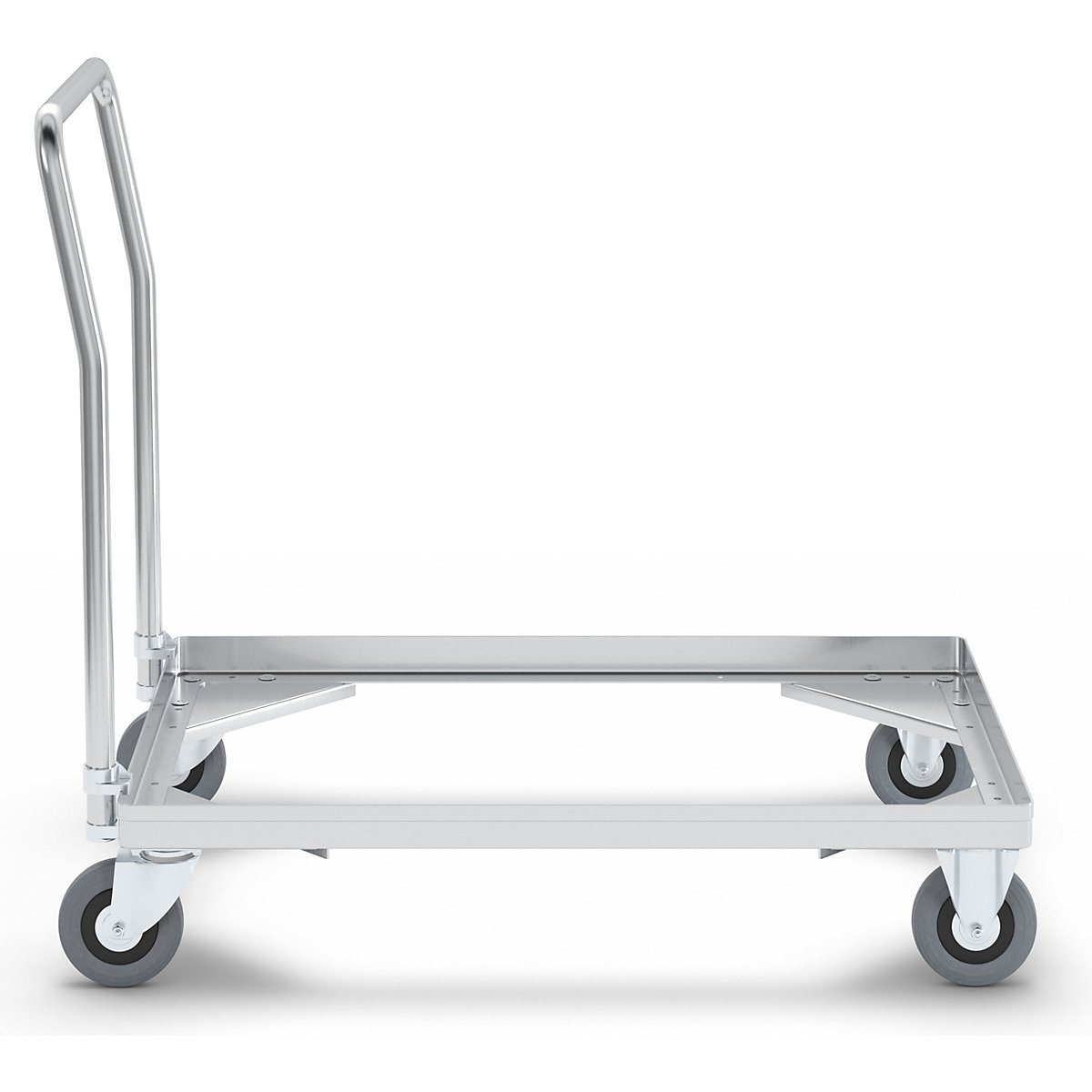 Plateau roulant en aluminium, hauteur de chargement 150 mm – Gmöhling (Illustration du produit 6)-5