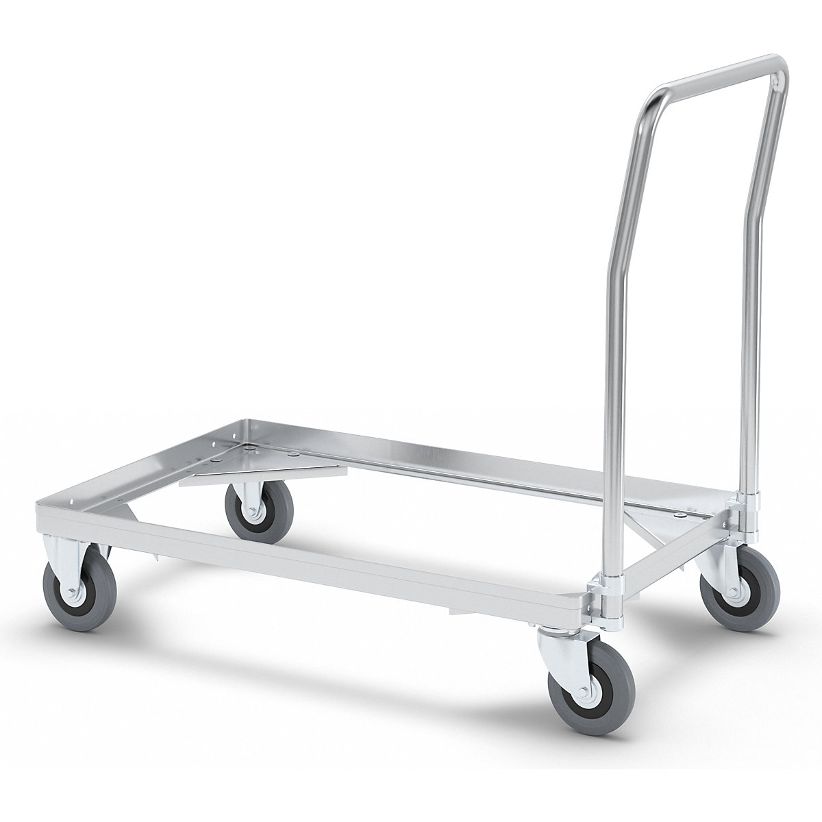 Plateau roulant en aluminium, hauteur de chargement 150 mm – Gmöhling (Illustration du produit 8)-7