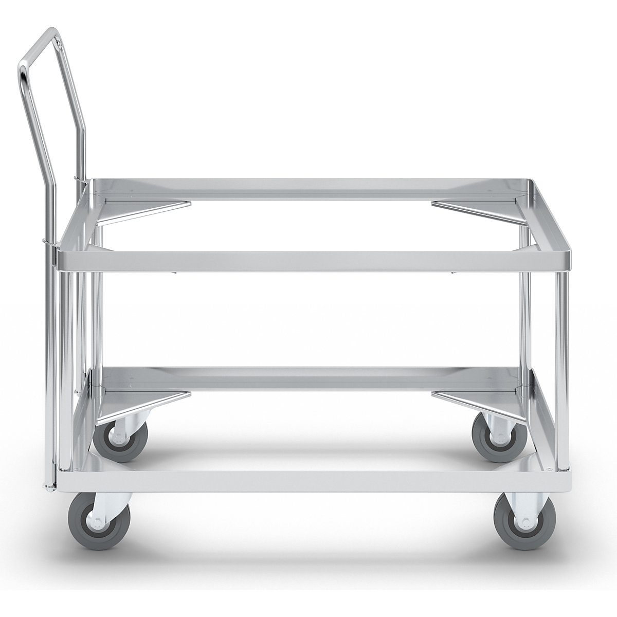 Plateau roulant en aluminium, hauteur de chargement 440 mm – Gmöhling (Illustration du produit 3)-2