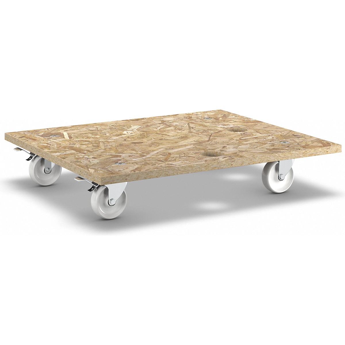 Lot de 2 plateaux roulants en OSB – Wagner