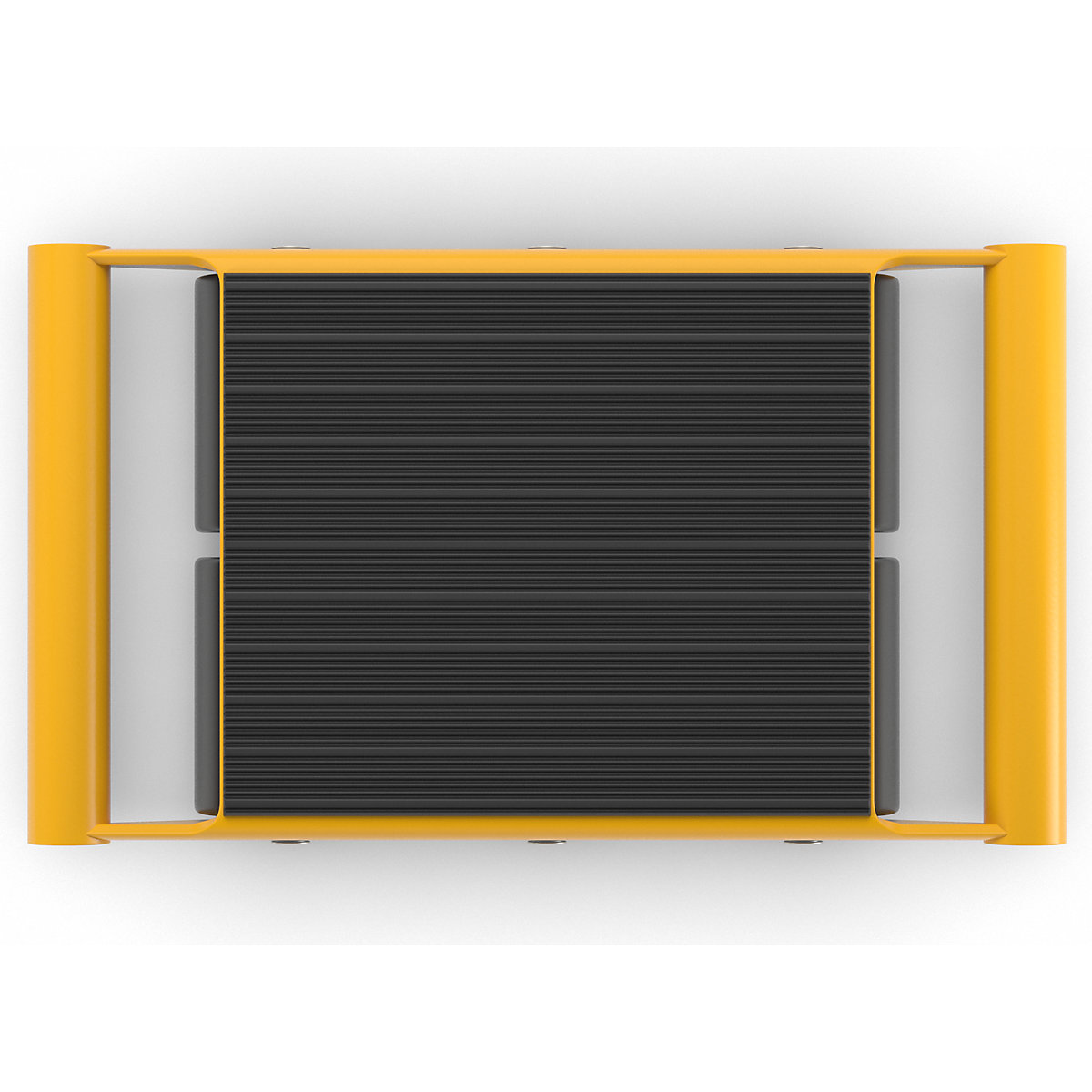 Plateau roulant à roulettes en nylon – eurokraft basic (Illustration du produit 3)-2