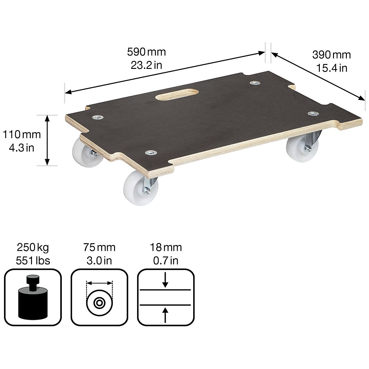 Plateau roulant CONNECT avec MaxiGRIP – Wagner (Illustration du produit 14)-13