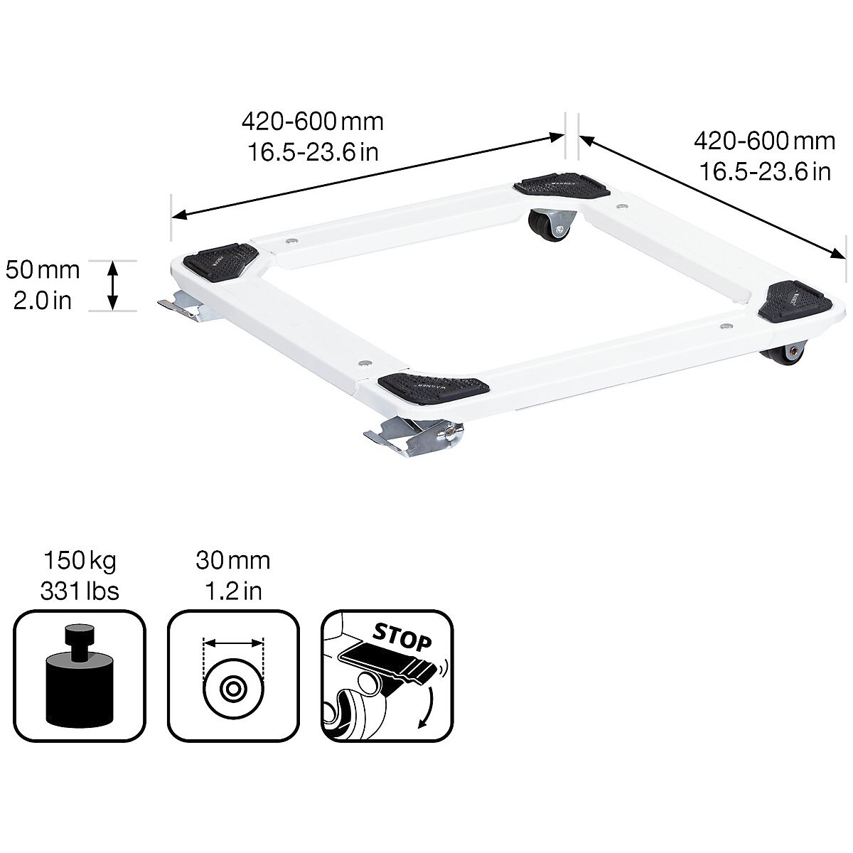 Plateau roulant MM 1192 – Wagner (Illustration du produit 14)-13