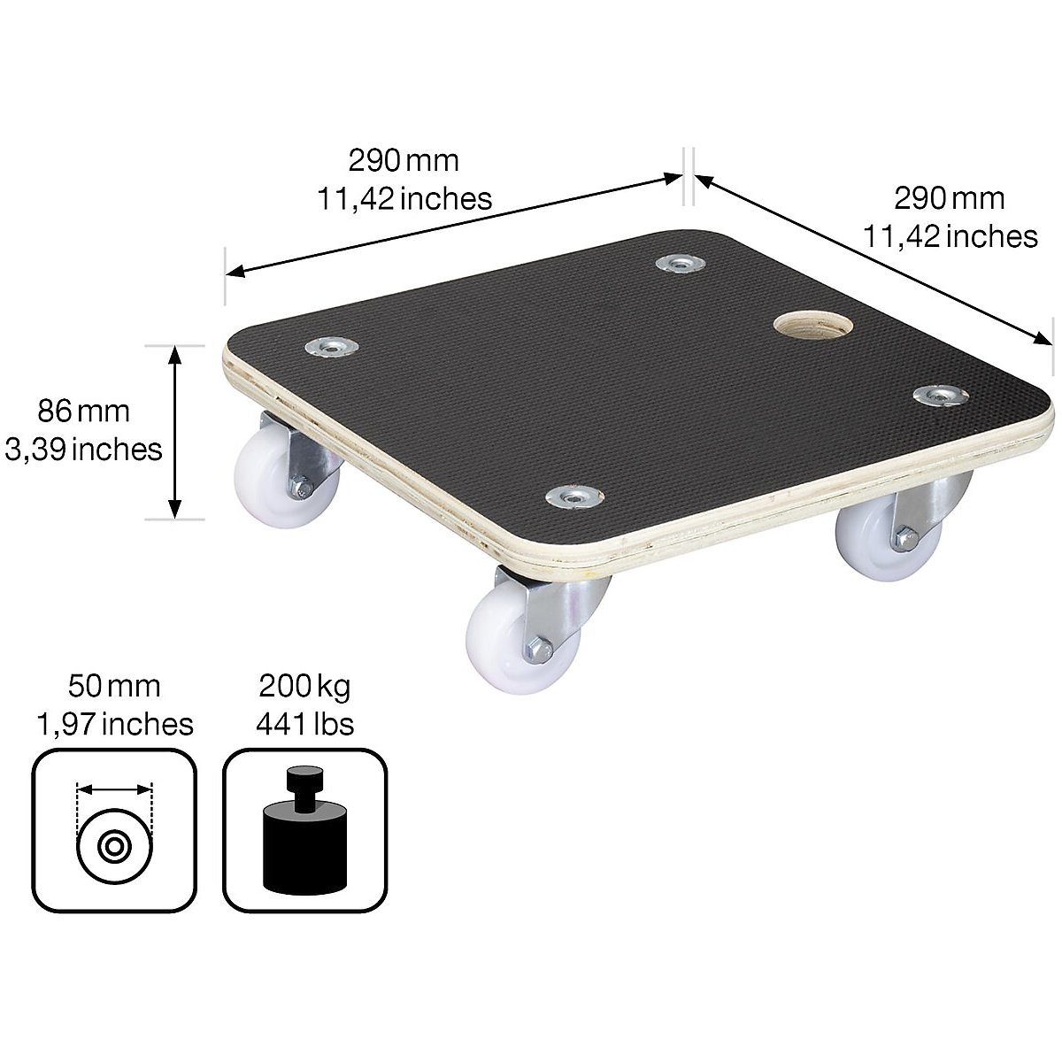 Plateau roulant polyvalent MaxiGRIP GH 1350 – Wagner (Illustration du produit 8)-7