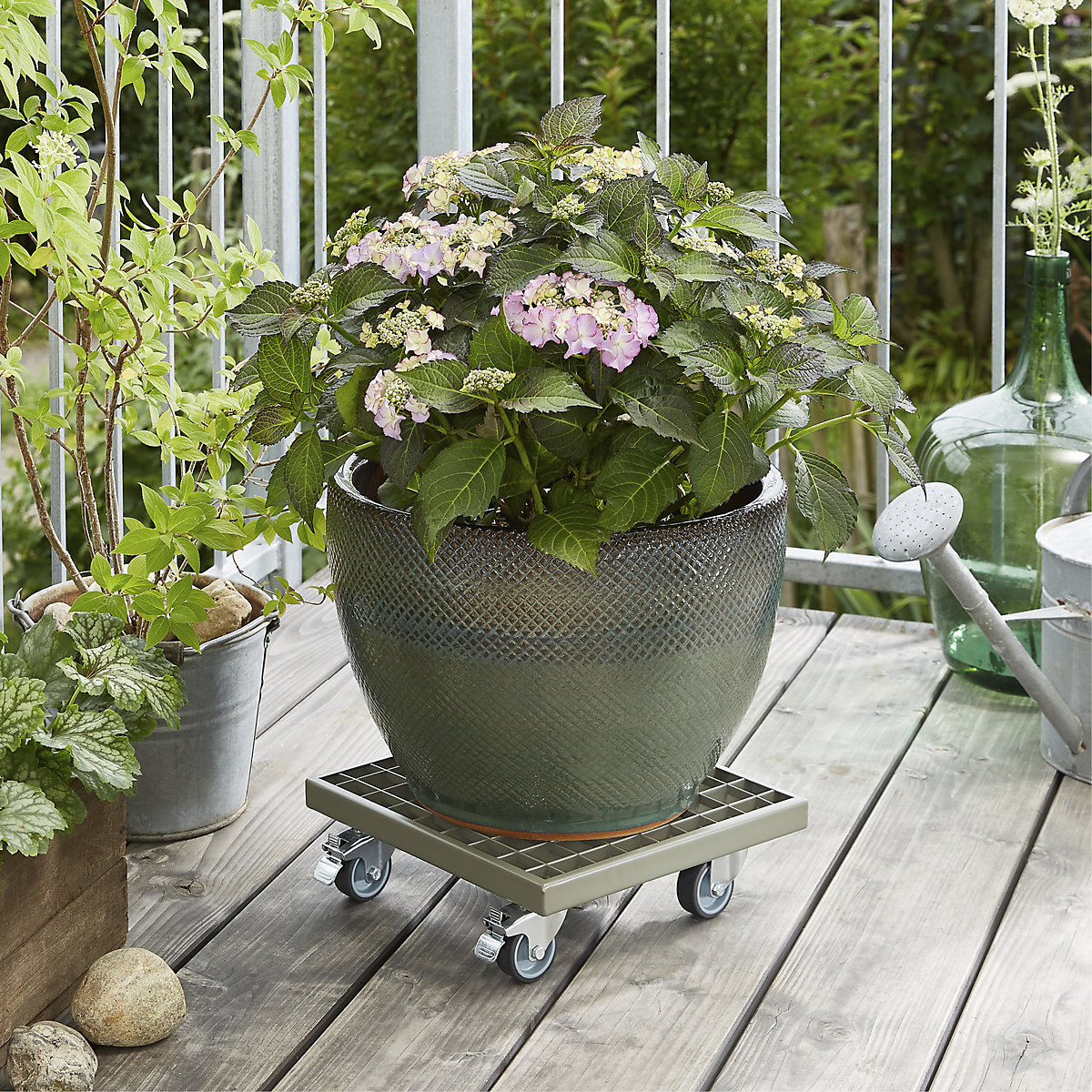 Plateau roulant pour plantes INDUSTRIAL – Wagner (Illustration du produit 2)-1