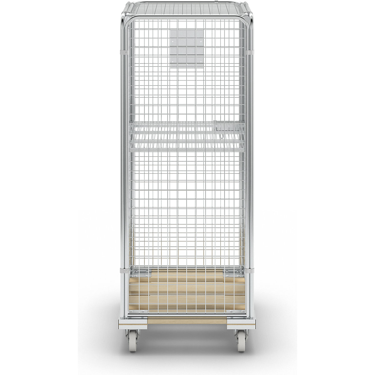 Conteneur antivol en acier avec socle roulant en bois (Illustration du produit 9)-8