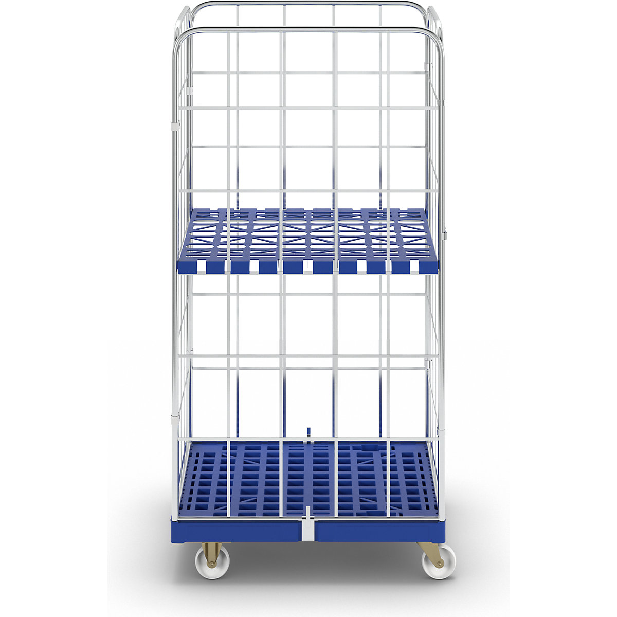 Roll-conteneur avec socle roulant en plastique (Illustration du produit 4)-3