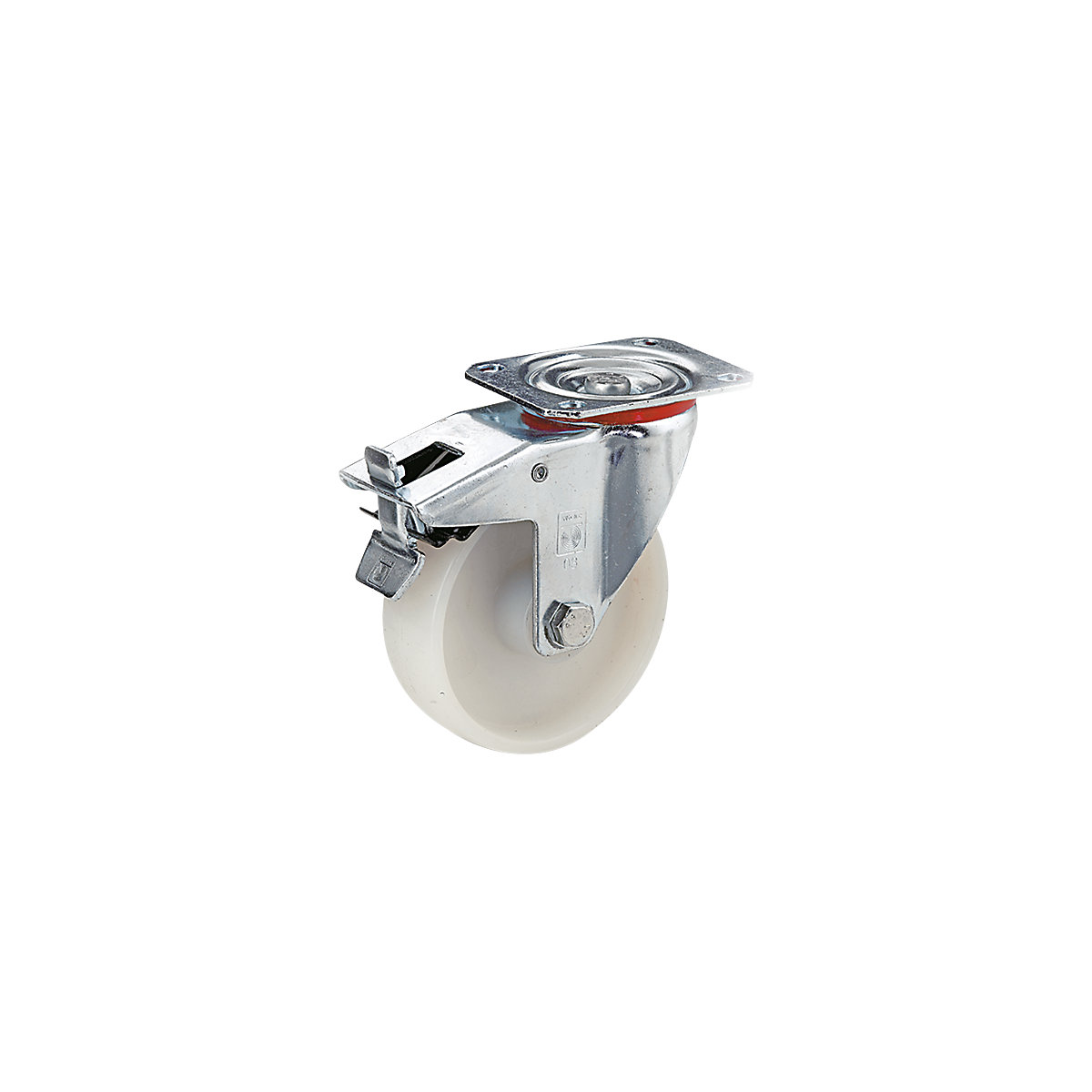 Roue polyamide, chape en tôle d'acier – Wicke