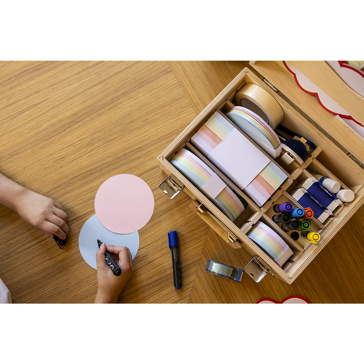 Mallette conférencier Wood Series, bouleau – magnetoplan (Illustration du produit 9)-8