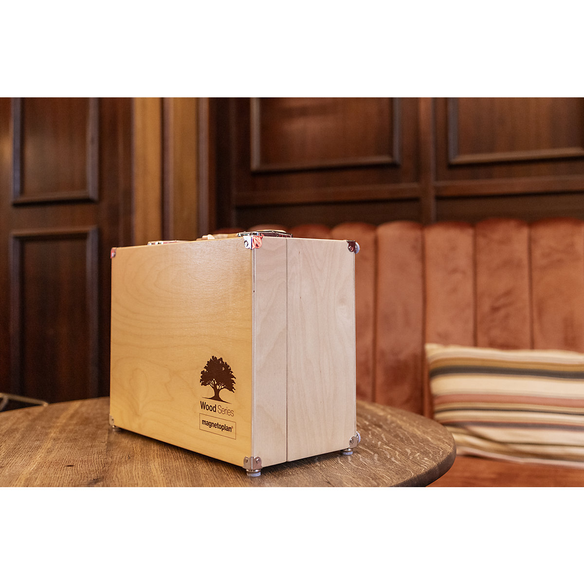 Mallette conférencier Wood Series, bouleau – magnetoplan (Illustration du produit 12)-11