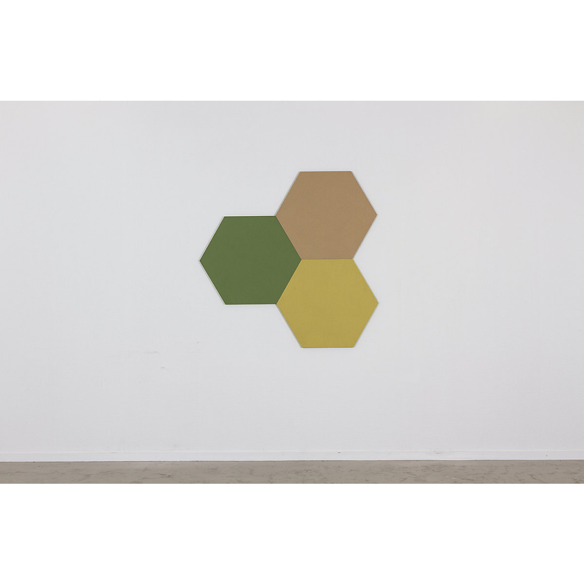 Tableau à épingles design hexagonal – Chameleon: liège