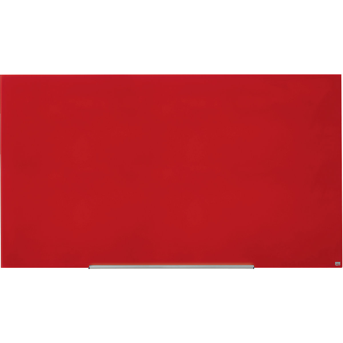 Tableau blanc en verre WIDESCREEN – nobo, 85'' – l x h 1883 x 1059 mm, rouge-4