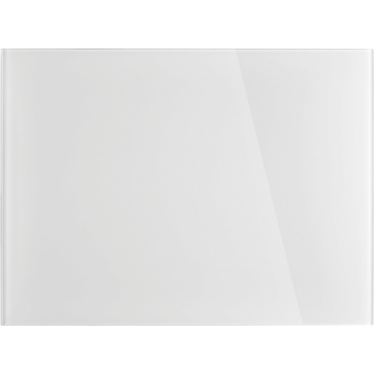 Tableau design en verre, magnétique – magnetoplan, l x h 800 x 600 mm, coloris blanc brillant-7